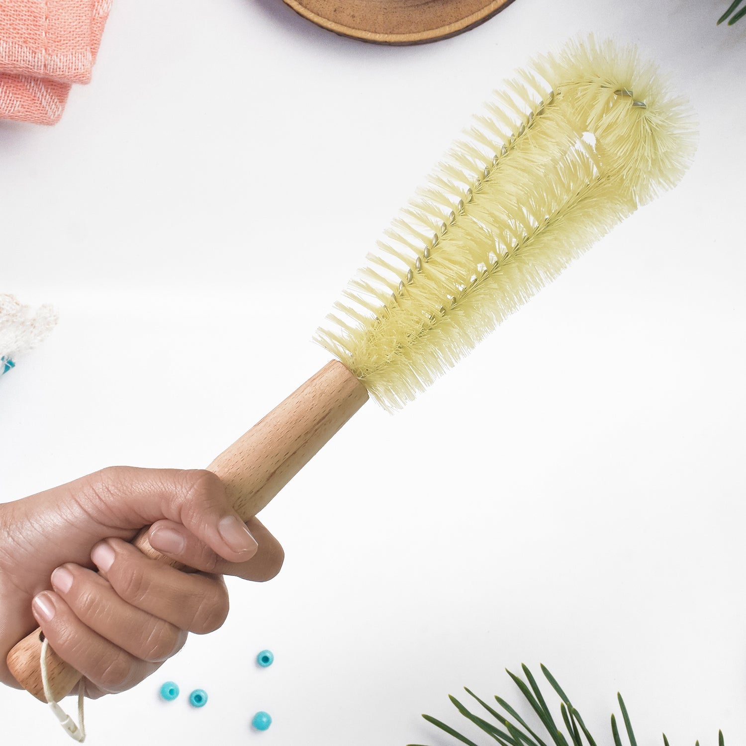 13 inch Bottle Brush, Bristle Brush with Wood Handle, Washing Brush with Wooden Handle, Kitchen Cleaning Tool, Brushes for Dish, Tumbler, Teapot, Cup, Pan 13 inch Bottle Brush, Bristle Brush with Wood Handle, Washing Brush with Wooden Handle, Kitchen Cleaning Tool, Brushes for Dish, Tumbler, Teapot, Cup, Pan
